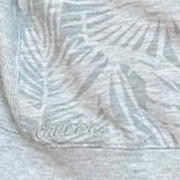 Chubbies The Unbeleafable Long Sleeve Soft Terry Creneck TShirt #20297643 Medium - Picture 4 of 8